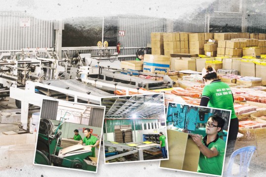 Xưởng sản xuất hộp giấy Pad Group - Giải pháp bao bì toàn diện cho doanh nghiệp